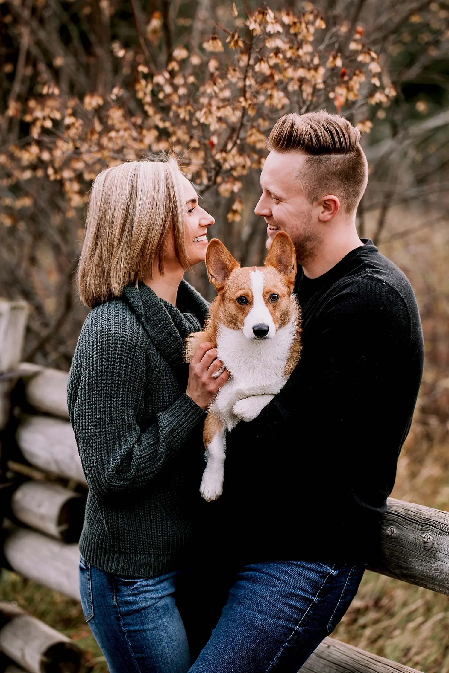 calgary wedding photographer, fish creek park engagement photos
