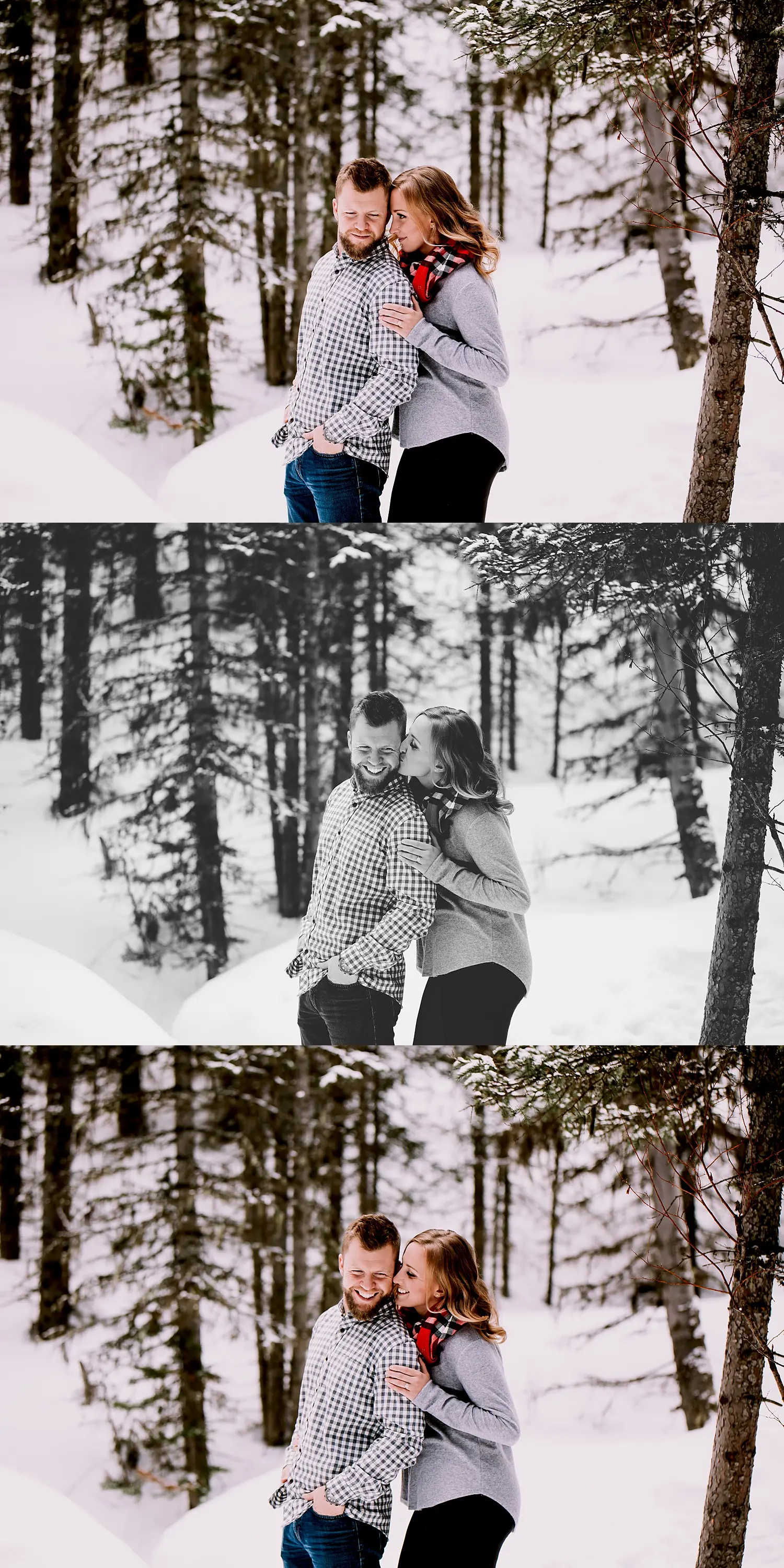 Kananaskis engagement photos, upper lakes kananaskis