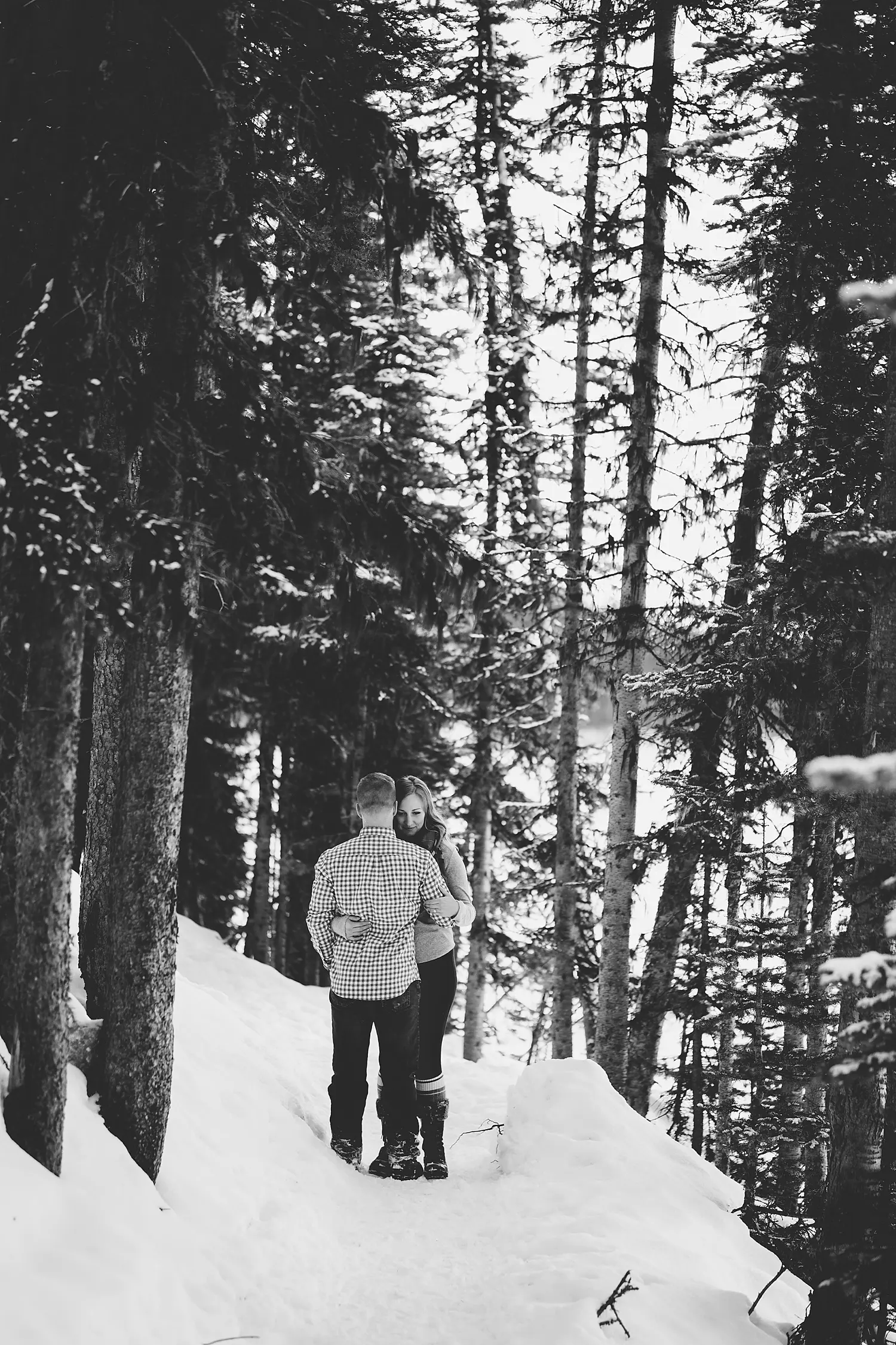 Kananaskis engagement photos, upper lakes kananaskis