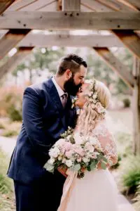 leduc stone barn gardens wedding