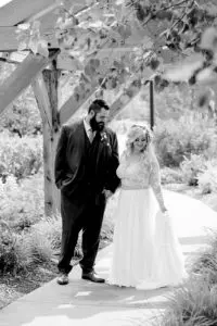 leduc stone barn gardens wedding