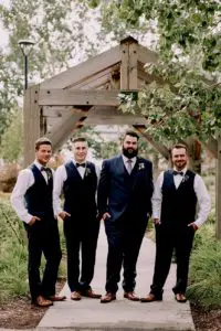 leduc stone barn gardens wedding