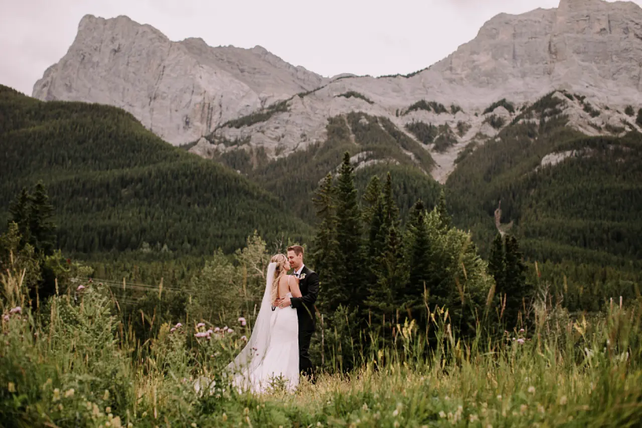canmore wedding photos