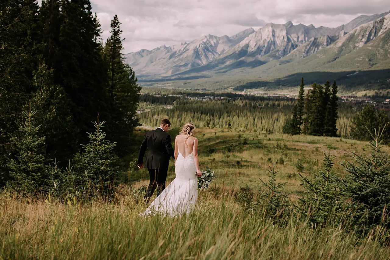 canmore wedding photos