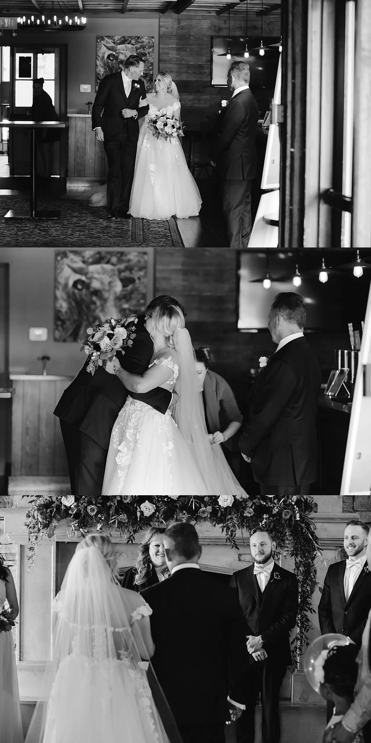 wedding ceremony at the lake house calgary