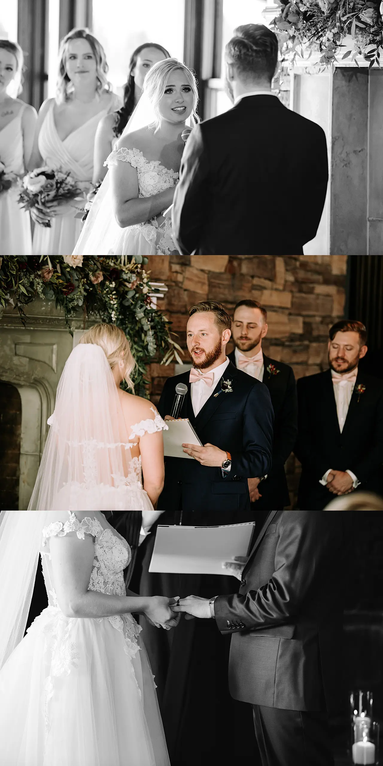 wedding ceremony at the lake house calgary
