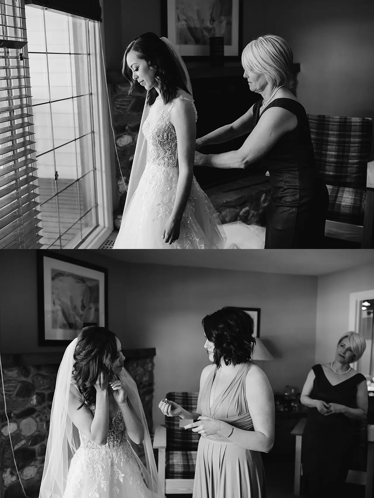 bride getting ready