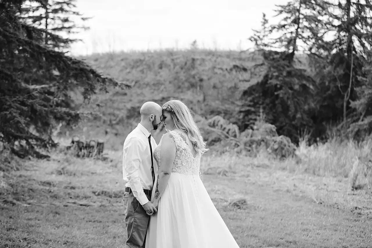 calgary elopement photographer, 52 north venue, spring elopement, intimate wedding