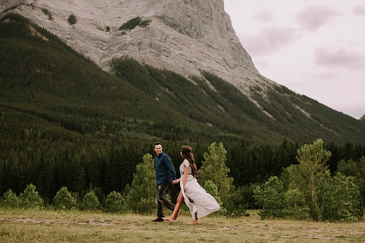 mountain engagement session