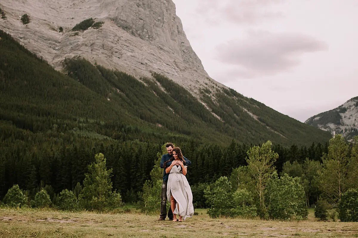 mountain engagement session