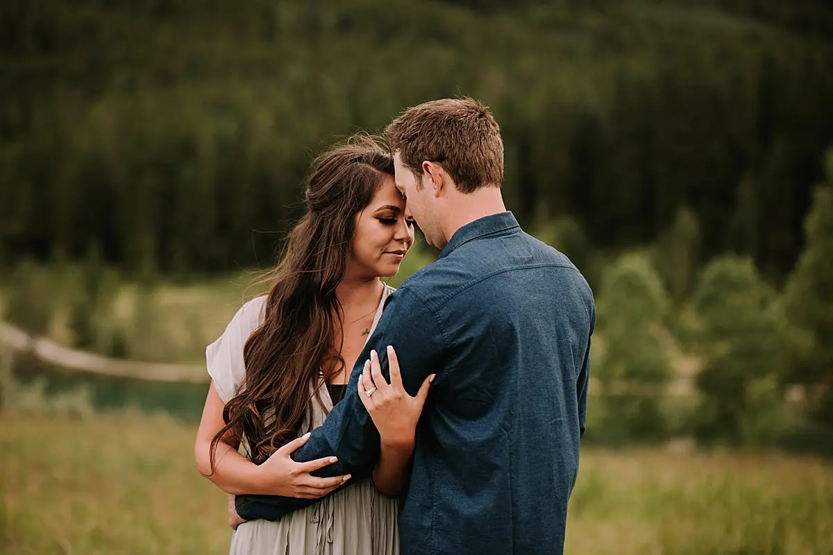 mountain engagement session