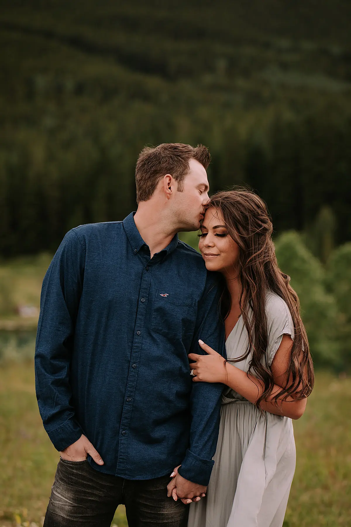 mountain engagement session