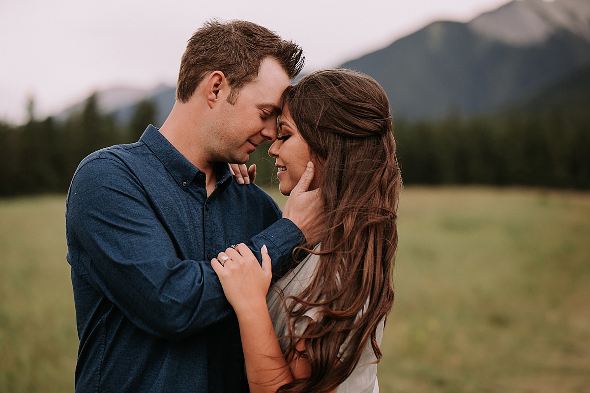 mountain engagement session