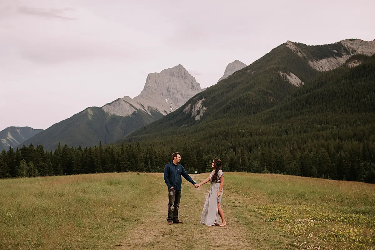 mountain engagement session