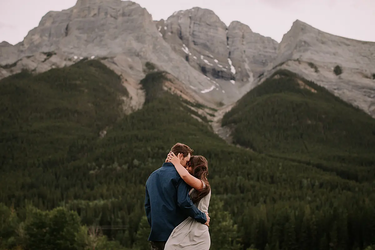 mountain engagement session