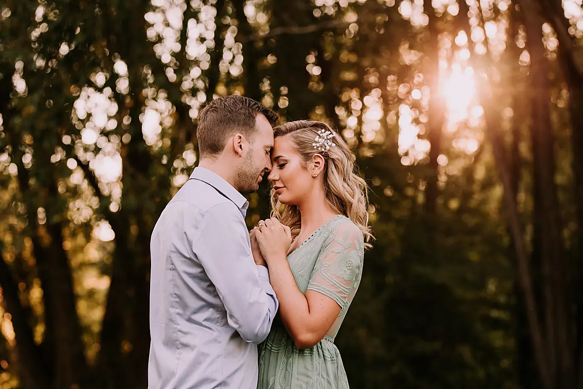 summer engagement session