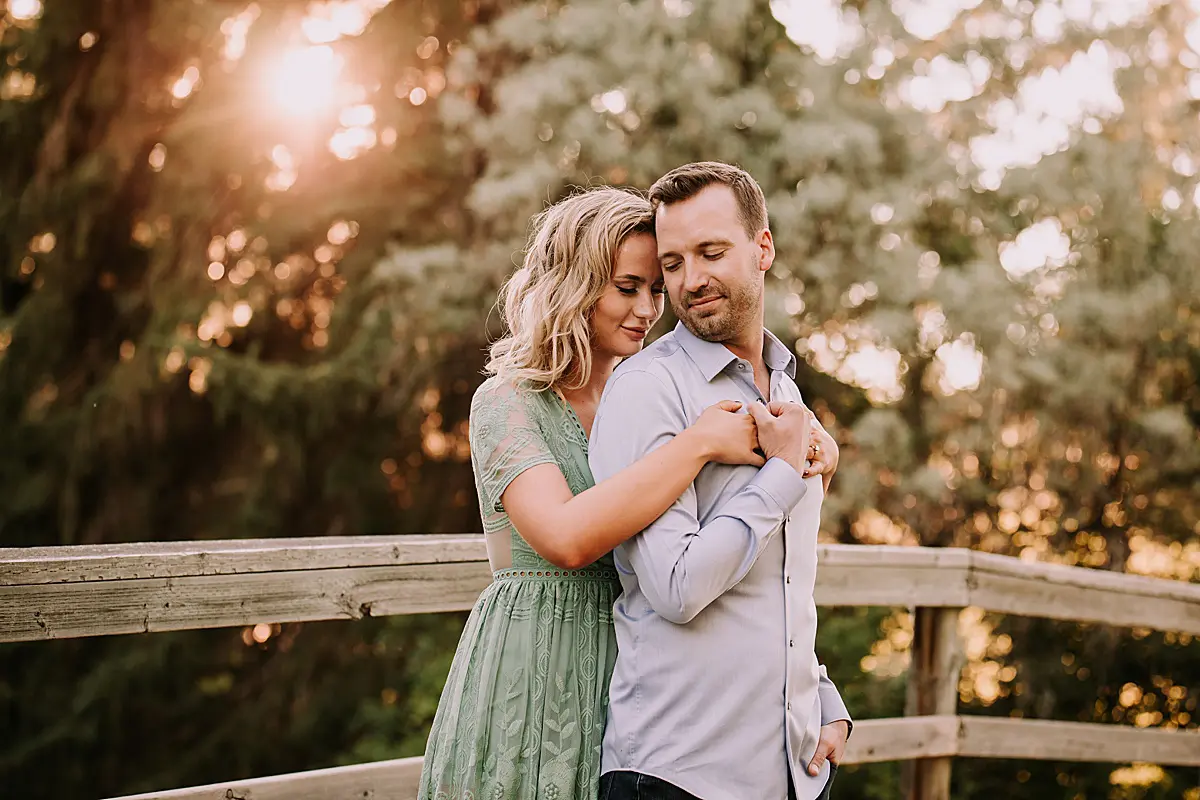 summer engagement session