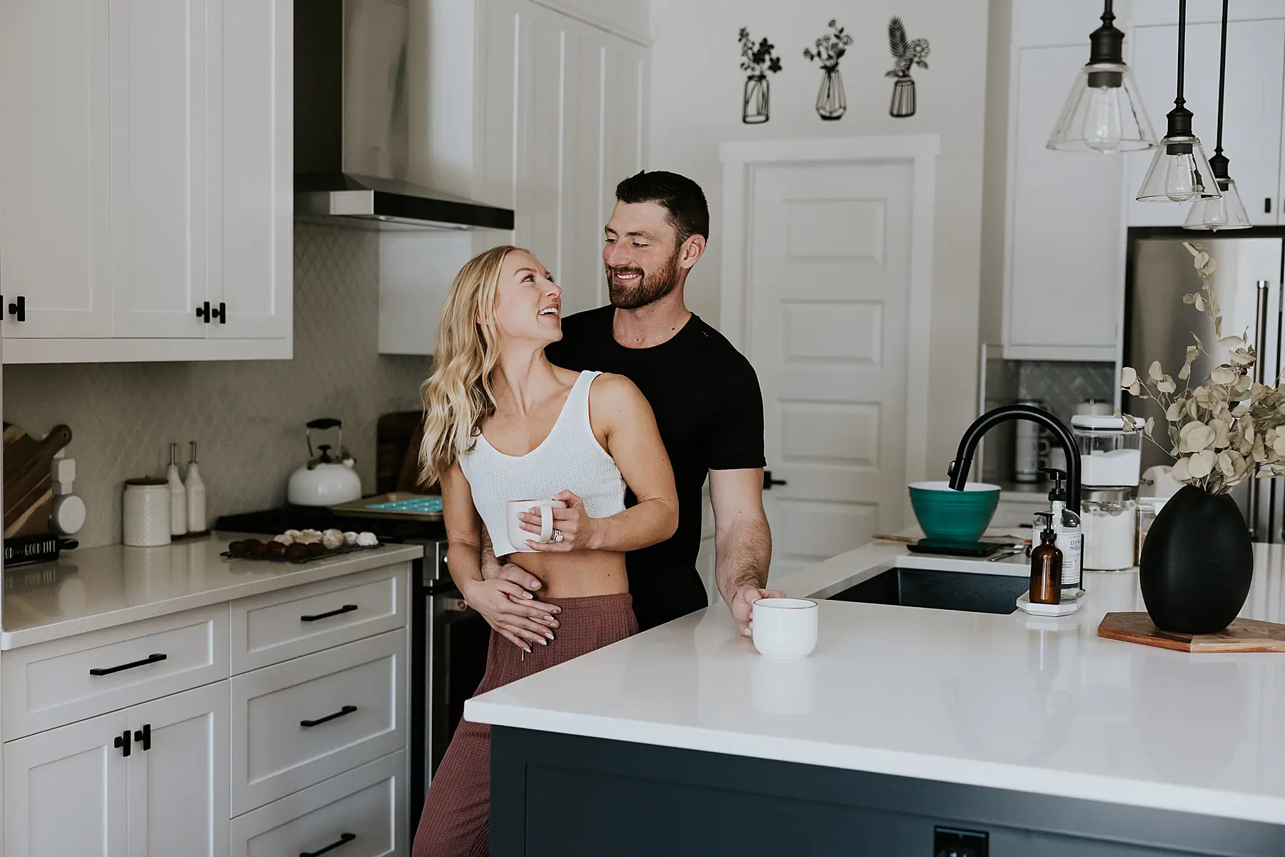 in home couples lifestyle session